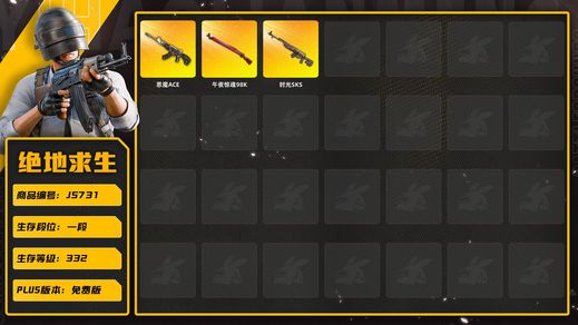 绝地求生（PUBG）时光加农sks 恶魔猎手ace 午夜惊魂98k+八张图纸+金面|午夜惊魂98K|恶魔ACE|时光SKS|图纸