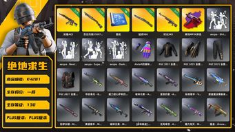 绝地求生（PUBG）[K4281]1段130级 信誉3 3级妖魔 2级s1897 1级猛虎 1级时光 寒蚀异色 