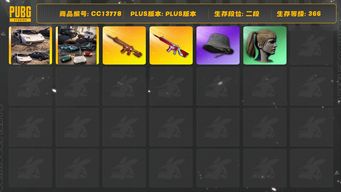 绝地求生（PUBG）[CC13778]CC13778/可排位/2段/366级/1张图纸/2阿斯顿马丁跑车/兰博基尼SUV/6级朱雀M4/2级无信号M4/无信号M4异色/1套2代女团/拉风龙套装/双马尾/渔夫帽/白熊CC13778/可排位/2段/366级/1张图纸/2阿斯顿马丁跑车/兰博基尼SUV/6级朱雀M4/2级无信号M4/无信号M4异色/1套2代女团/拉风龙套装/双马尾/渔夫帽/白熊