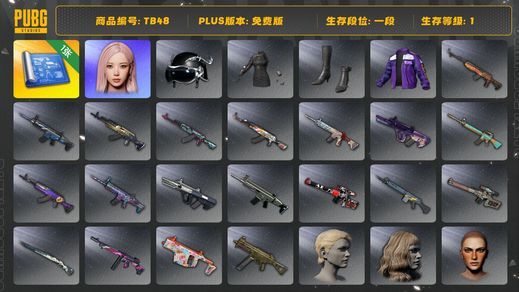 绝地求生（PUBG）[TB48]1段1级（免费版）aespa女团