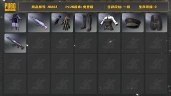 绝地求生（PUBG）说时装:PGC2022战术科技夹克；载具:碰撞测试皮卡车，像素风大冒险罗尼；史诗武器:PGC2022王牌登场BERYLM762，危险玩偶屋-BERYLM762；史诗时装:丝袜头套，铁血警官的面罩，PGC2022战术科技上衣，铁血警官的短裙；手套:铁血警官的手套，PGC2022战术科技手套，秉烛罪人手套，天空队长手套，准备就绪手套，7周年快乐手套，锦衣夜行装束，熊猫手套，赛博小兔手套；精英武器:鎏金