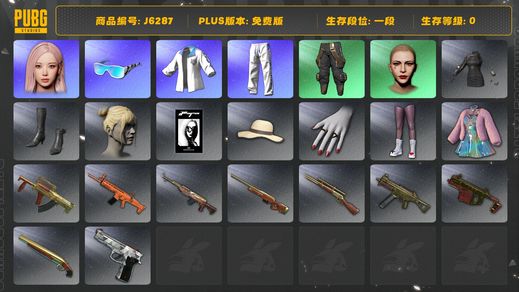 绝地求生（PUBG）女团吉赛尔 星魂套装 拉风龙裤子 工坊一堆图样 