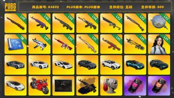 绝地求生（PUBG）[K4632] 五段500级  信誉5  9级悟空  6级美杜莎+金异色  4级玄武  4级恶魔  2级沙悟净  2级烈日  1级无重力  1级无信号  1级德拉贡  1级圣诞AK  1级小兔  2级塞壬  烟枪烟弹  1图纸  瀚娜  双布加迪  三兰博  双马丁  白迈凯伦  杜卡迪  兰博大厅  白战神  绿东  黄东  悲喜  染血裤  萨芬裤  丑女  丸子头  小马尾  黑鬼  卡崔娜