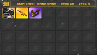 绝地求生（PUBG）[CC15173]CC15173/可排位/2段/99级/4张图纸/阿斯顿马丁跑车/7级南瓜M4/南瓜M4异色/星魂套装/粉战神/萨芬裤/金面/