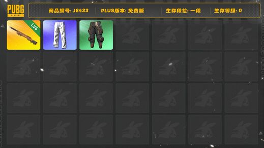 绝地求生（PUBG）6级小夜曲m24，拉风龙柏林裤，猛虎下山白运动，提供初邮