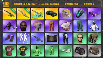 绝地求生（PUBG）编号CC15267 五段 10级玩偶大炮 阿斯顿马丁 黑鬼 滑雪镜 渔夫帽 丸子头 粉头 小马尾 女团大礼包 街头霸王套装 橙运动 竞猜裤 烟雾弹 烟枪 西游记套装 白战神 发光手臂 10级妖魔ACE 妖魔ACE异色 青色烟雾弹 黄色狂怒之雾 - M79 马丁SUV Pigff套装...