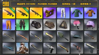 绝地求生（PUBG）CC15282 一段 金面 2级猪八戒M416 拉风龙套装 2级美杜莎762 黄东 小绿东 小叮当套装 星魂虎虎生威大礼包...