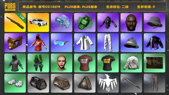 绝地求生（PUBG）编号CC15279 二段 黑鬼 金面 渔夫帽 丸子头 烟雾弹 烟枪 8级孙悟空M24 发光手臂 翡翠色烟雾弹 Pigff套装 蓝色魔法迷雾 - M79 布加迪威龙 布加迪普通跑车 星魂虎虎生威大礼包...