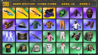 绝地求生（PUBG）编号CC15295 二段 2级猛虎98K 黑鬼 金面 小马尾 烟雾弹 10级无信号M416 拉风龙套装 白战神 黄东 发光手臂 无信号M4异色 小绿东 翡翠色烟雾弹 3级权志龙AUG 无信号紫色配木炭色...
