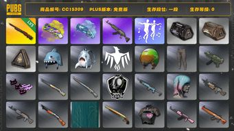 绝地求生（PUBG）CC15309 一段 烟枪 3级孙悟空M24 黄色狂怒之雾 - M79 蓝色魔法迷雾 - M79...