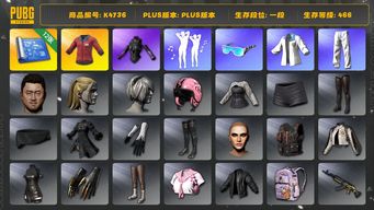 绝地求生（PUBG）[K4736]一段466级  信誉2  红东  12图纸  马东锡  尼尔大礼包  女团jisoo