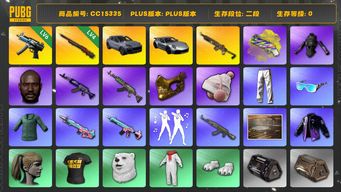 绝地求生（PUBG）CC15335 二段 黑鬼 金面 小马尾 烟枪 4级孙悟空M24 唐三藏 陈列室 发光手臂 小绿东 黄色狂怒之雾 - M79 Pigff套装 星魂虎虎生威大礼包 6级寒蚀MP5K 保时捷 保时捷911 保时捷卡宴...