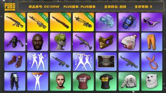 绝地求生（PUBG）CC15346 四段 3级齿轮大炮 2级小兔MK12 黑鬼 金面 滑雪镜 渔夫帽 丸子头 小绿头 女团大礼包 街头霸王套装 竞猜裤 烟雾弹 烟枪 2级孙悟空M24 西游记套装 发光手臂 7级妖魔ACE 内马尔大礼包 蓝色烟雾弹 aespa女团 蓝色魔法迷雾 - M79...
