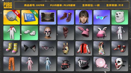 绝地求生（PUBG）[K4768]3级塞壬平底锅,NewJeans女团,星魂虎虎生威大礼包,HANNI