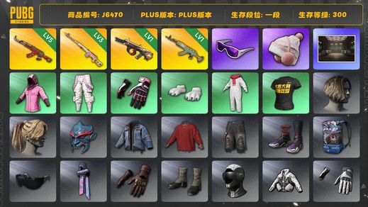 绝地求生（PUBG）aug 牛头应该是 1 级 粉色的德拉贡应该是 2或者3 级 762 水麒麟一级 AK 是内个红色的皮肤应该是 4-5 级