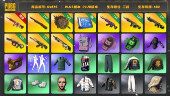 绝地求生（PUBG）[K4876]2段482级 信誉3  10级无信号 7级孙悟空 2级唐三藏 1级时空m4 1级暗影mk  1级美杜莎 1级牛头 1级恶魔 1级赛博  烟弹 1图纸 2段482级 信誉3  10级无信号 7级孙悟空 2级唐三藏 1级时空m4 1级暗影mk  1级美杜莎 1级牛头 1级恶魔 1级赛博  烟弹 1图纸 