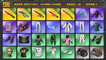 绝地求生（PUBG）编号CC15601 一段 金面 丸子头 烟枪 4级孙悟空M24 1级无信号M416 电磁包 发光手臂 小绿东 2级妖魔ACE Pigff套装 蓝色魔法迷雾 - M79 1级烈日灼烧S1897 2级权志龙AUG 星魂虎虎生威大礼包...