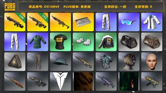 绝地求生（PUBG）CC15643 一段 小绿东 星魂虎虎生威大礼包 6级暗影之主MK12 2级时空使者M416...