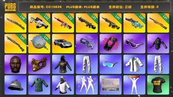 绝地求生（PUBG）CC15636 三段 8级猛虎98K 黑鬼 金面 滑雪镜 渔夫帽 烟雾弹 烟枪 2级无信号M416 1级塞壬平底锅 冬季藏匿处 白战神 发光手臂 小绿东 品红色烟雾弹 aespa女团 Pigff套装 紫色魔法迷雾 - M79 1级烈日灼烧S1897 1级权志龙AUG 星魂虎虎生威大礼包 1级夜曲M24 保时捷 保时捷911 1级暗影之主MK12 1级时空使者M416 2级冰域之主Groza ...