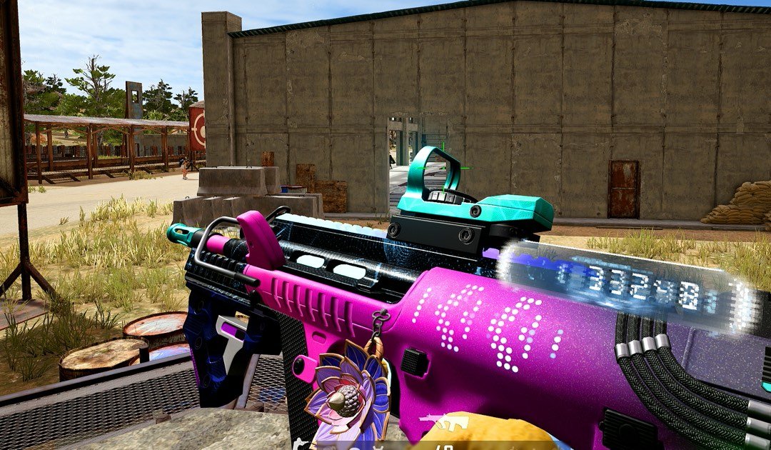 绝地求生霓虹之梦AUG异色