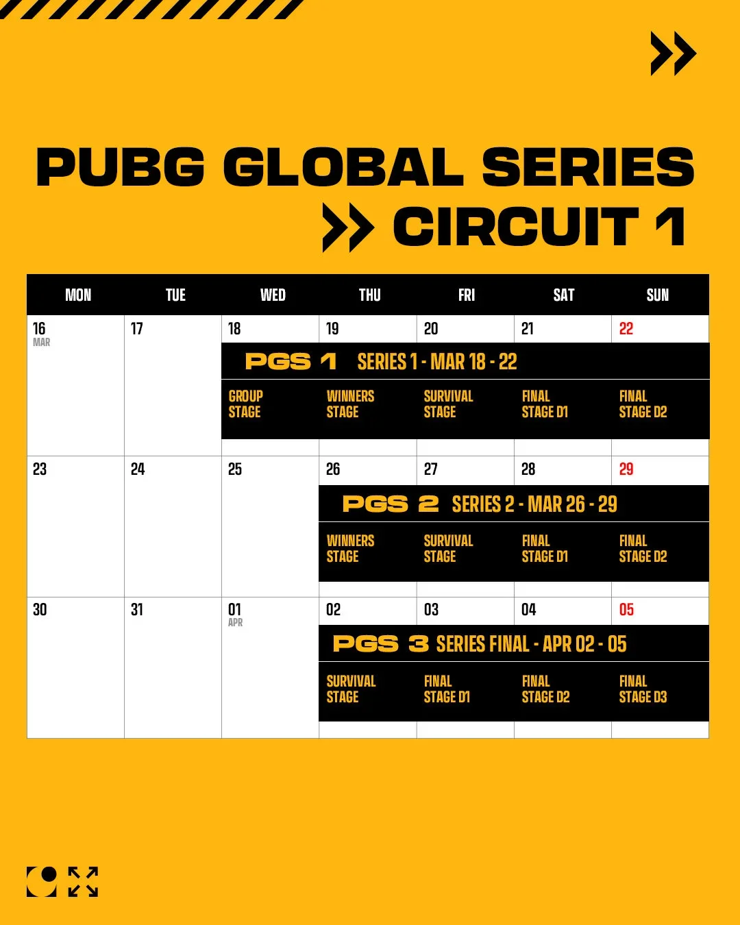 PUBG全球巡回赛