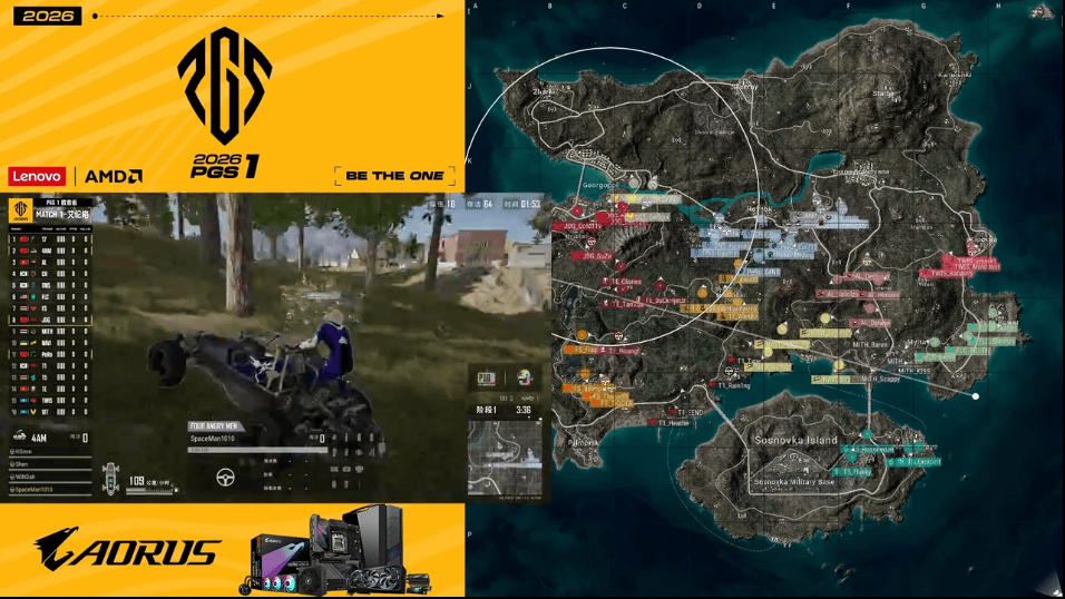 PUBG跳点情况