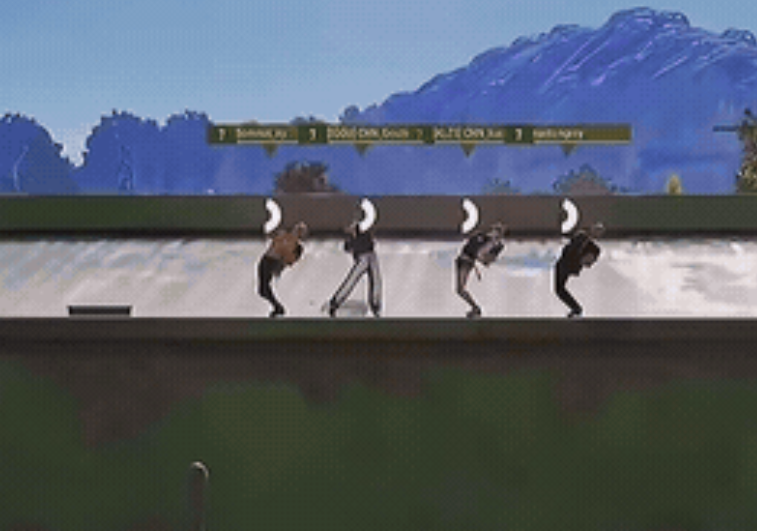 PUBG吃鸡扇子舞