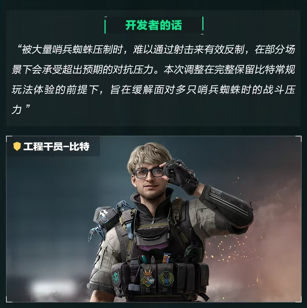 三角洲行动开发者的话
