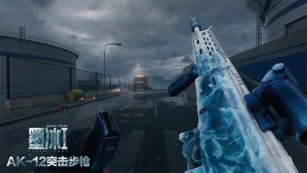 三角洲行动墨冰1AK-12突击步枪