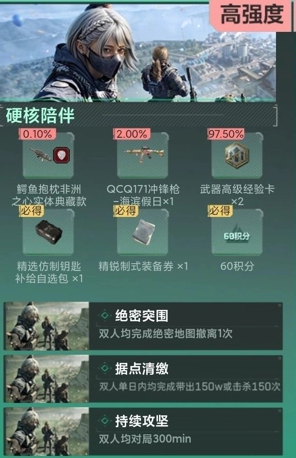 三角洲行动高强度